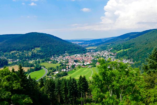 Blick auf Weilbach