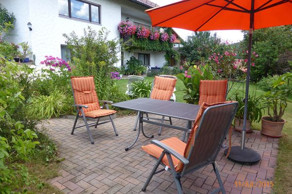 Terrasse Ferienwohnung Kunze