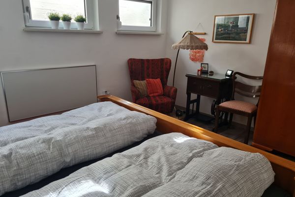 Schlafzimmer im UG